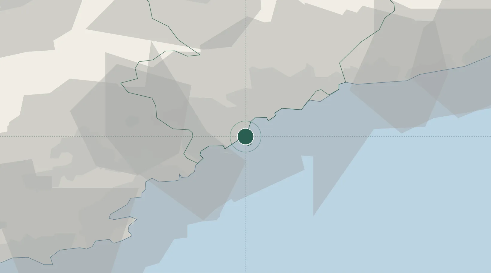 Location of FRANT