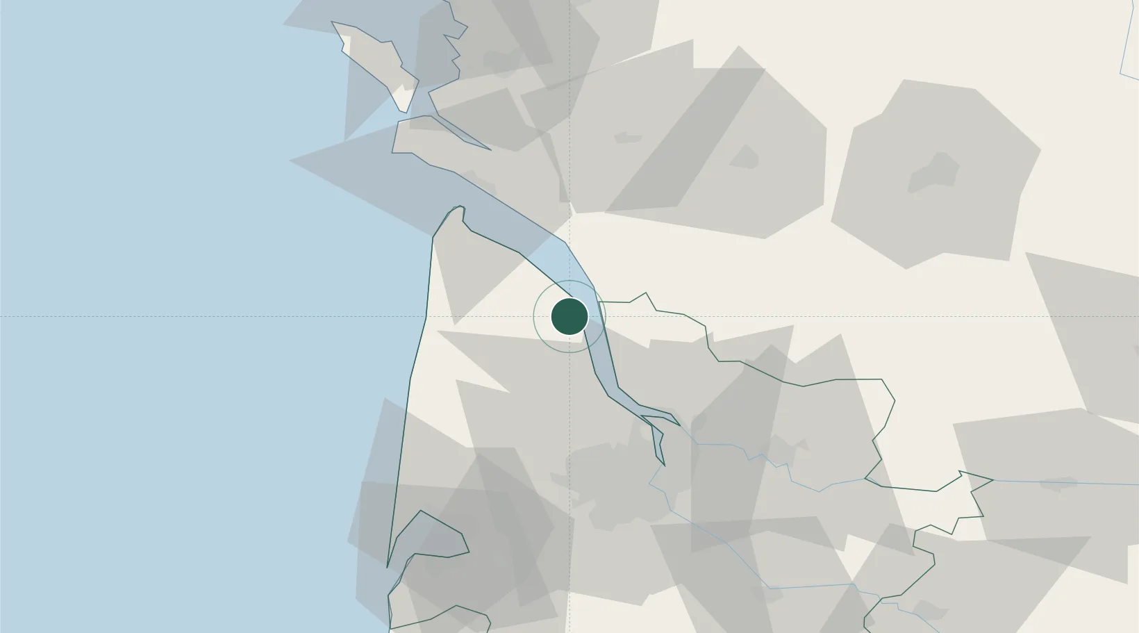 Location of FRECR