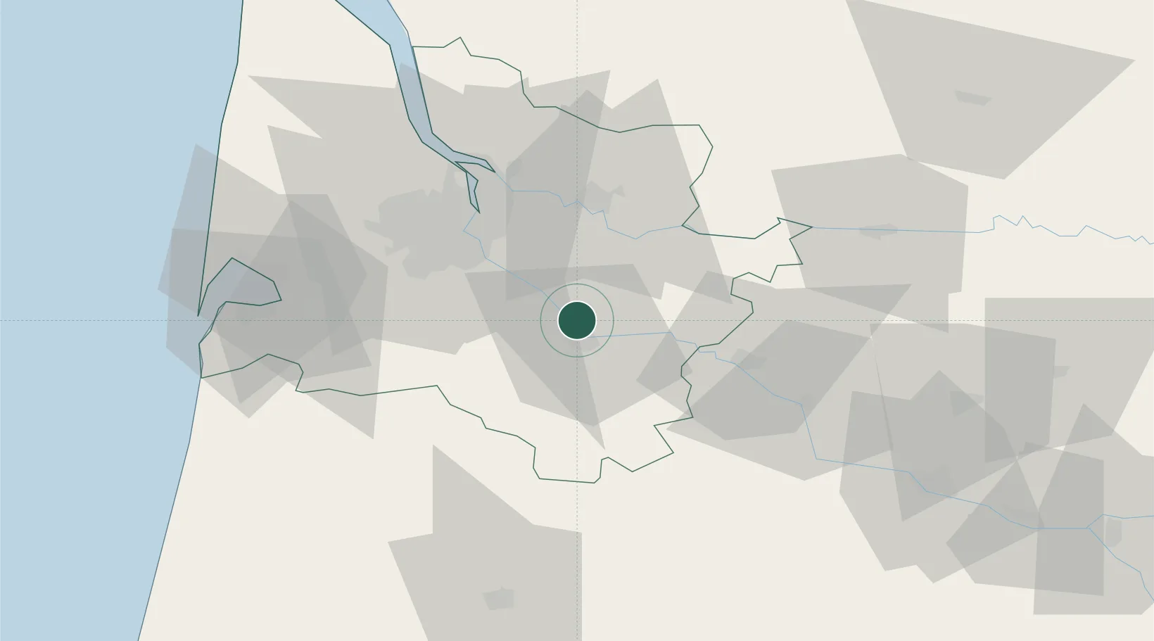 Location of FRGBE