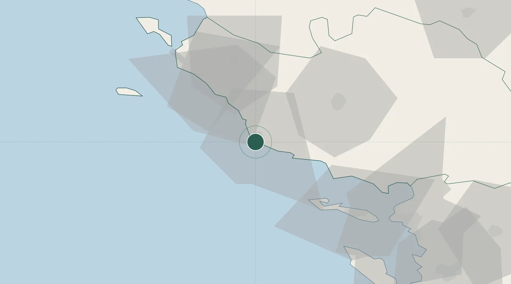 Location of FRLSO
