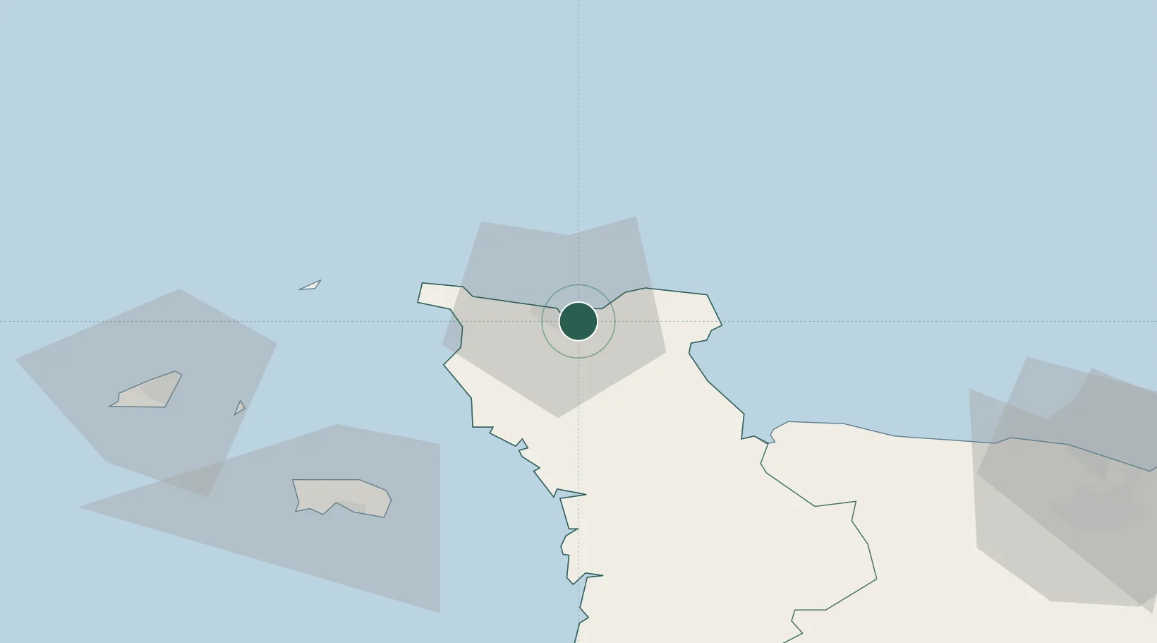 Location of FRTOV