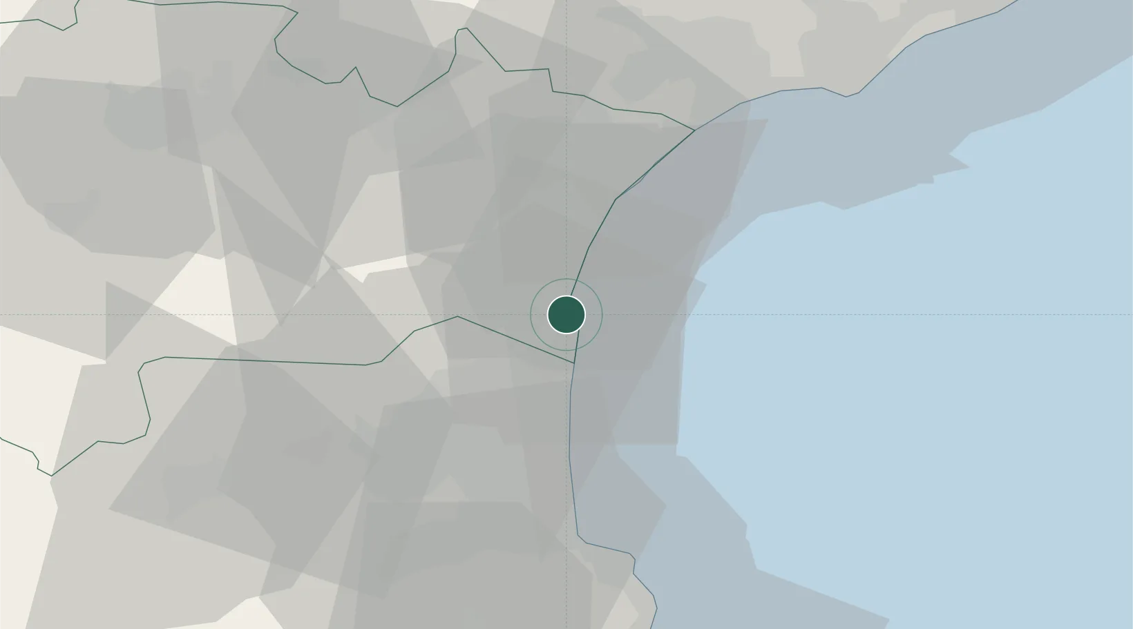 Location of FRUTE