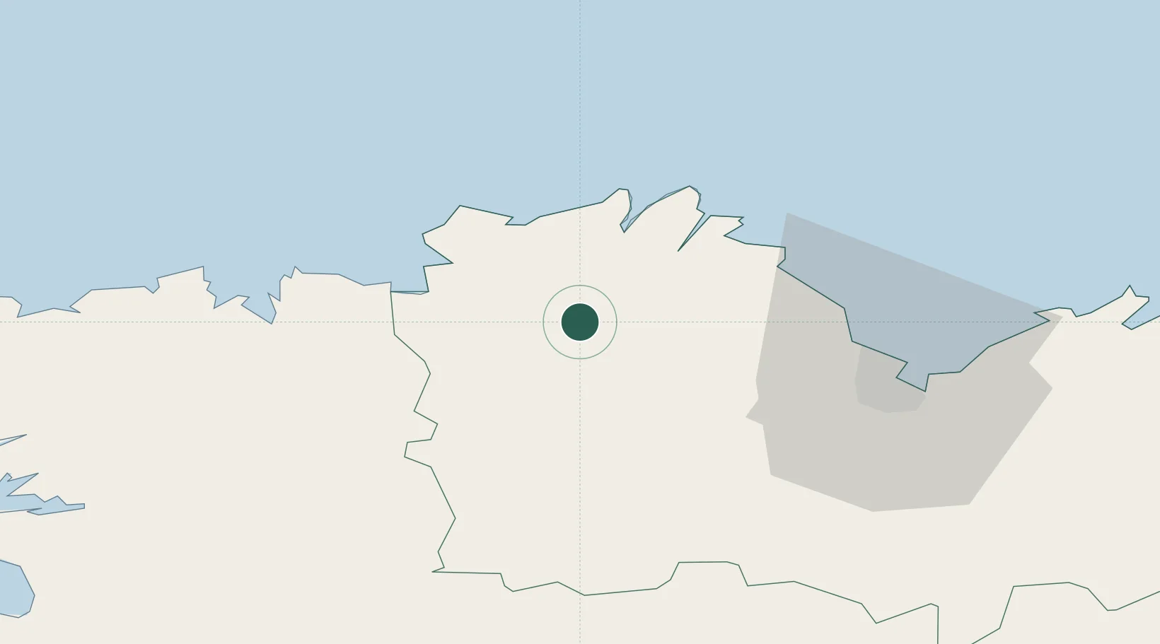 Location of FRXBG