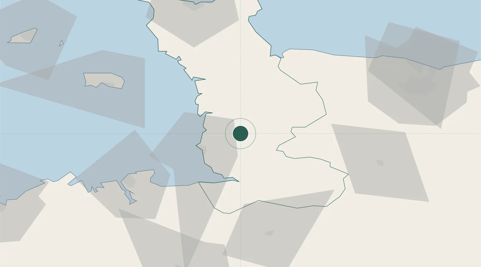 Location of FRYGV