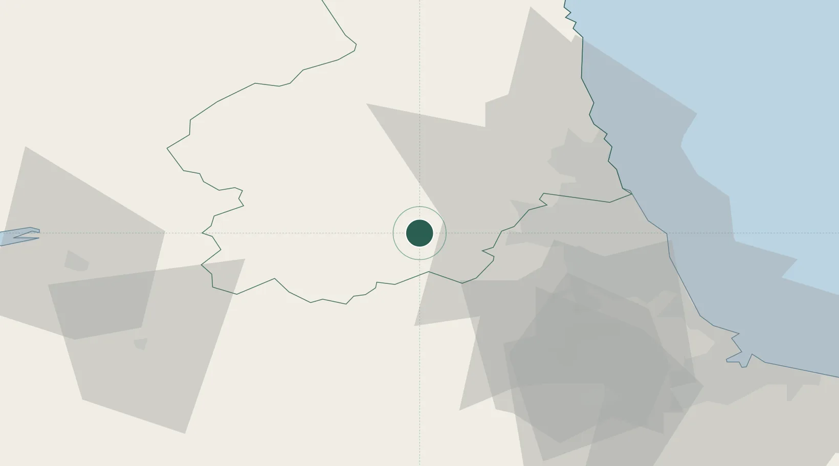 Location of GBCBG