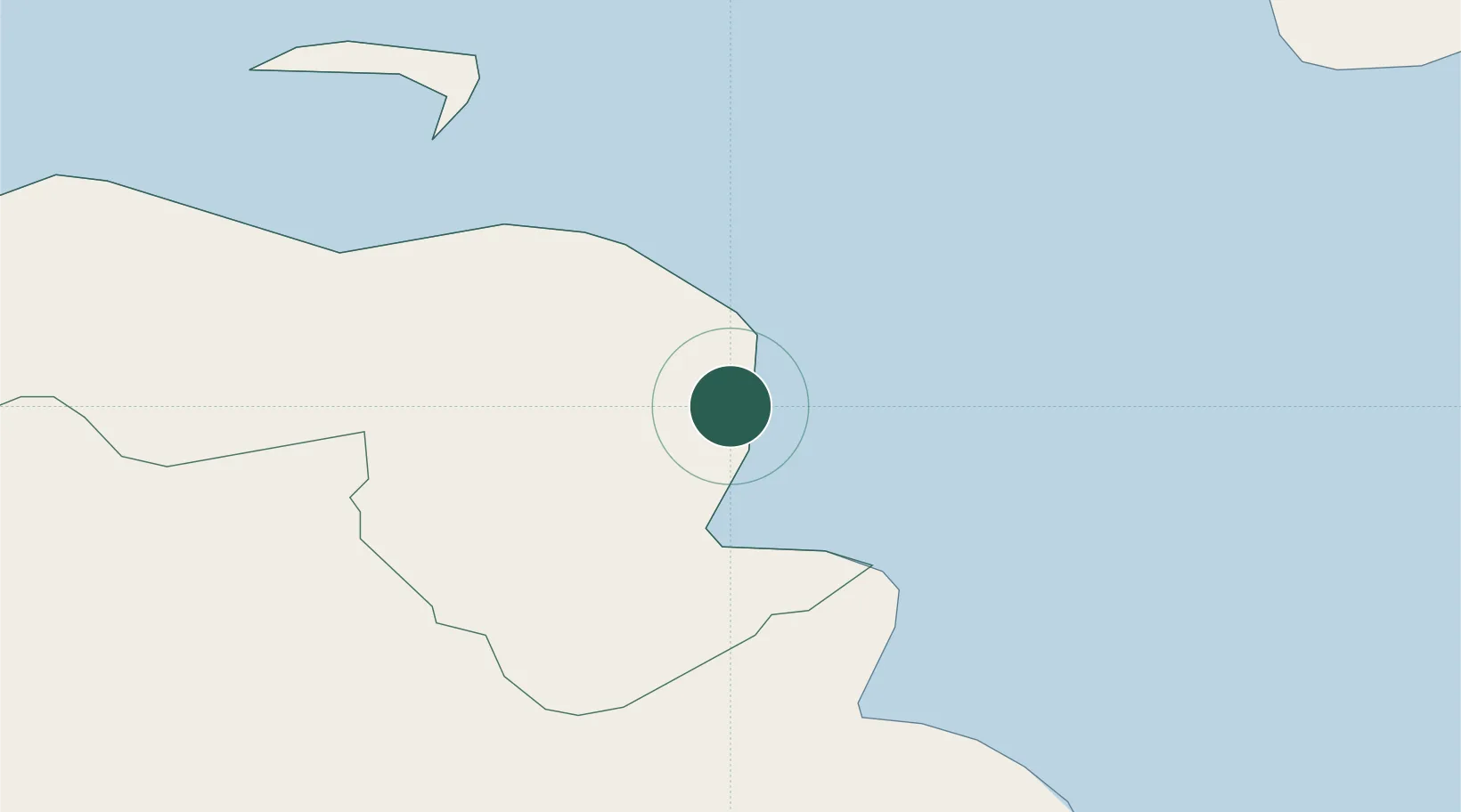 Location of GBCUE