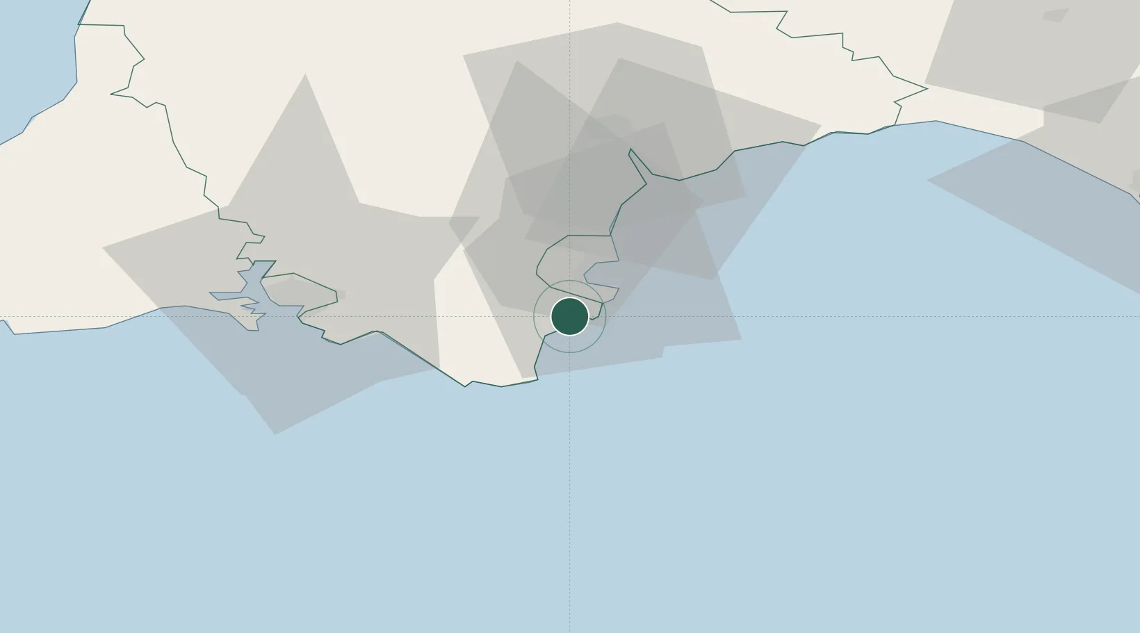 Location of GBDTM