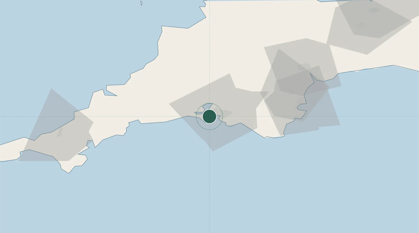 Location of GBDVP