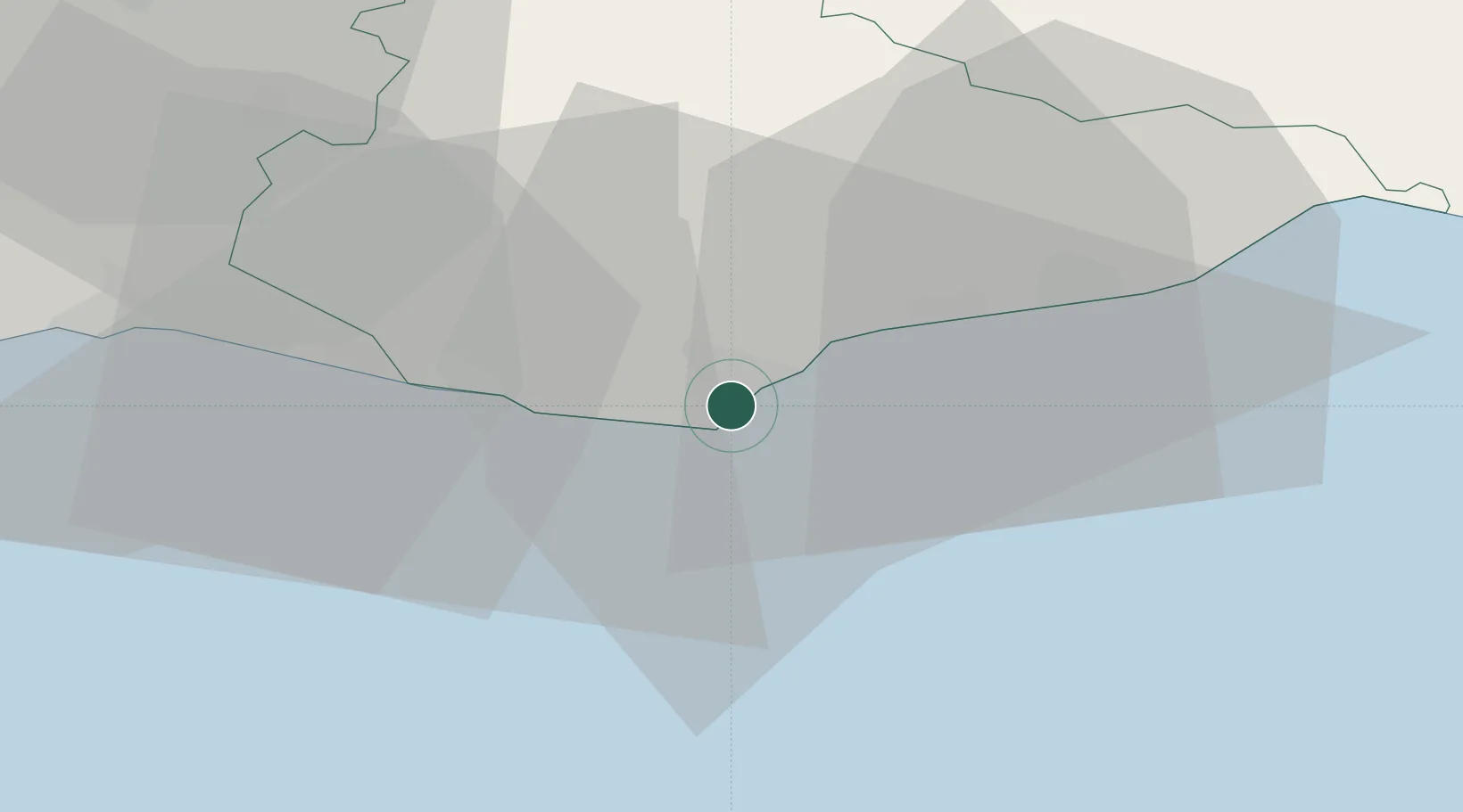 Location of GBEBO