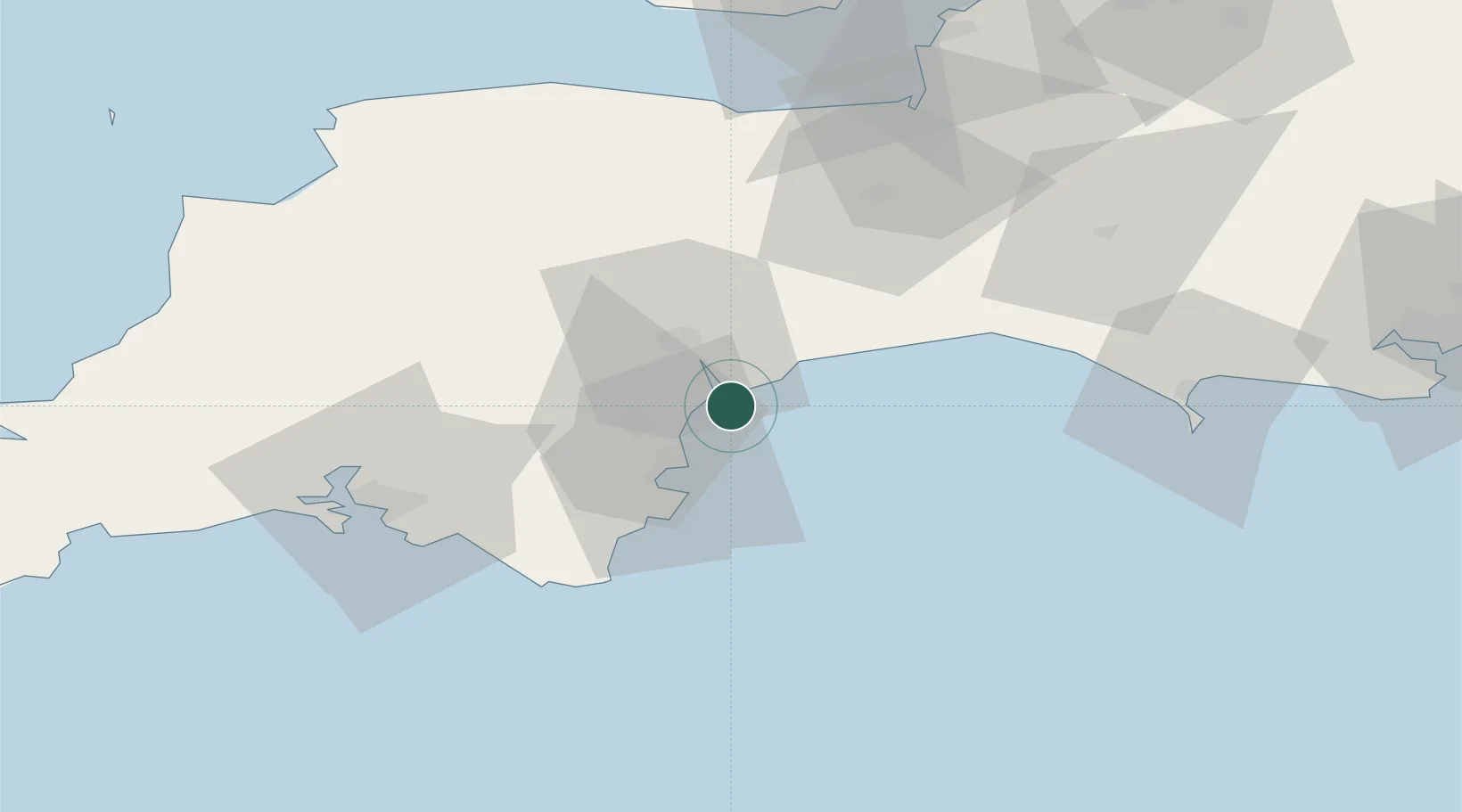 Location of GBEXM