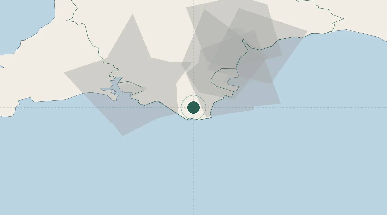Location of GBGVO