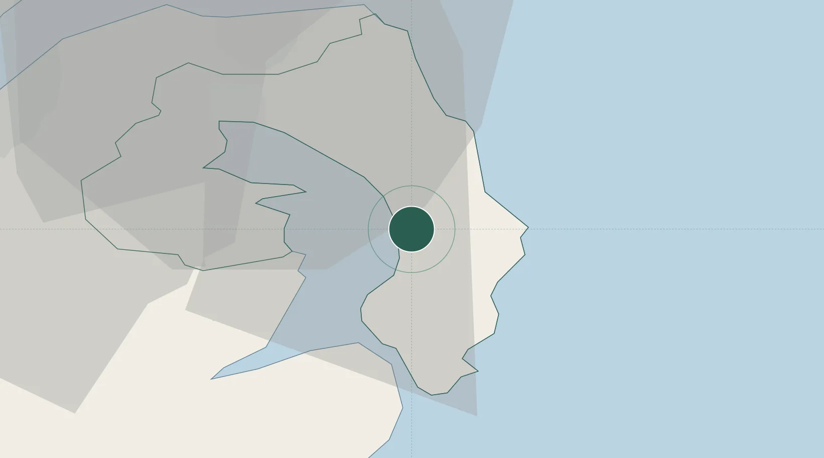 Location of GBKCN