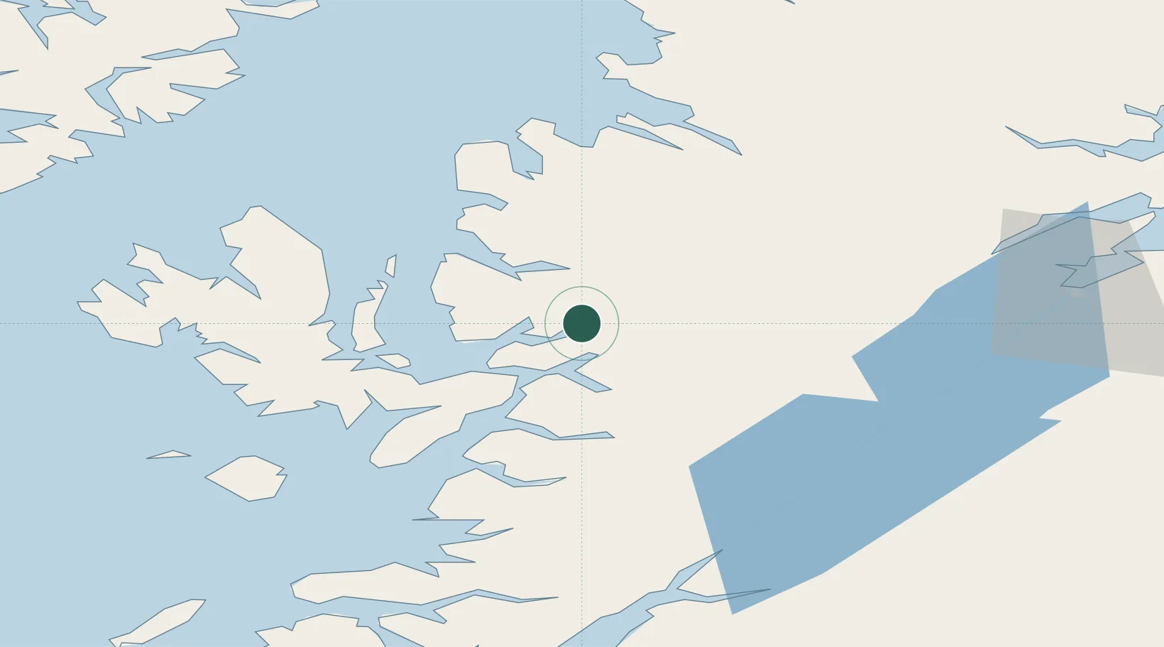Location of GBLCR