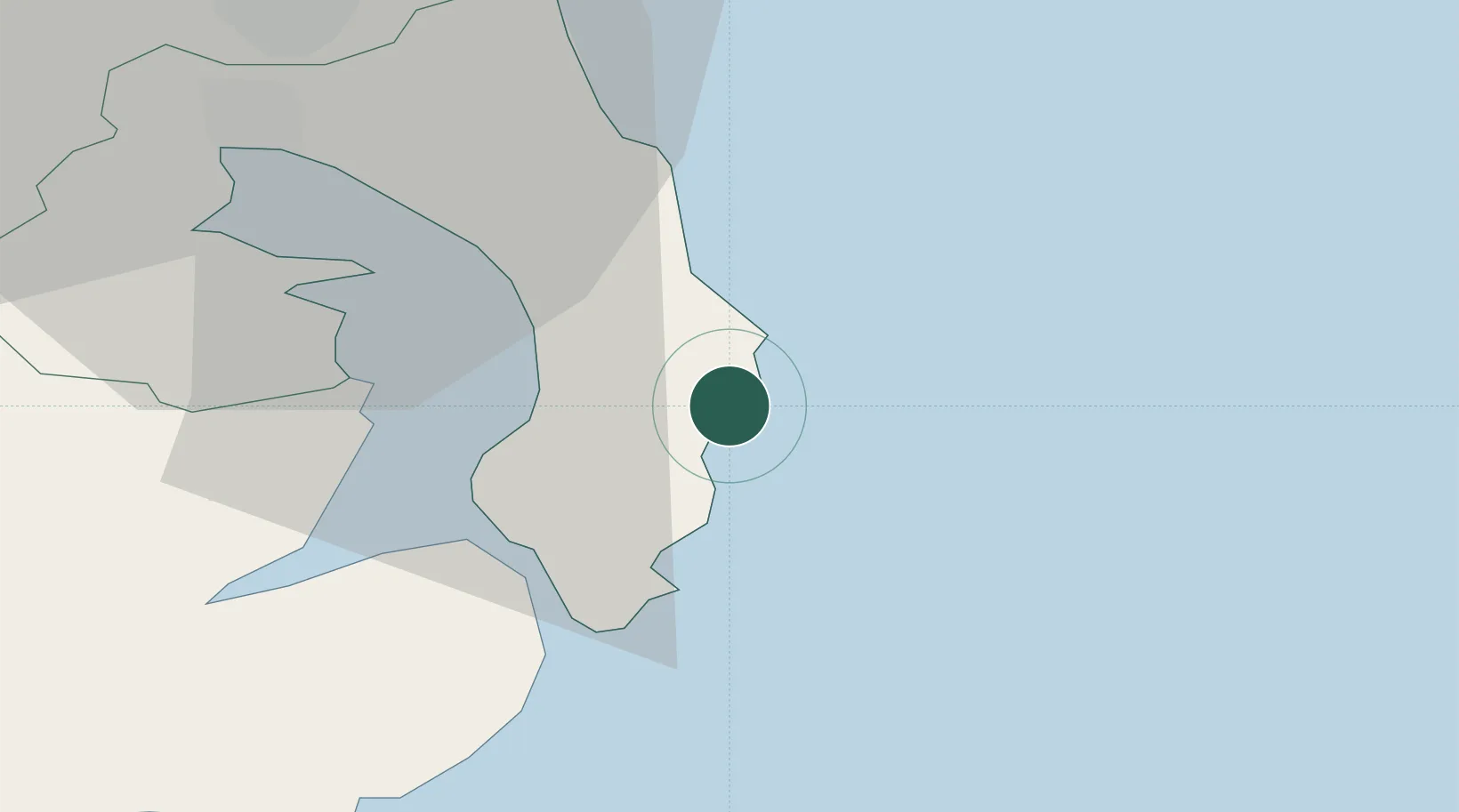 Location of GBPVG