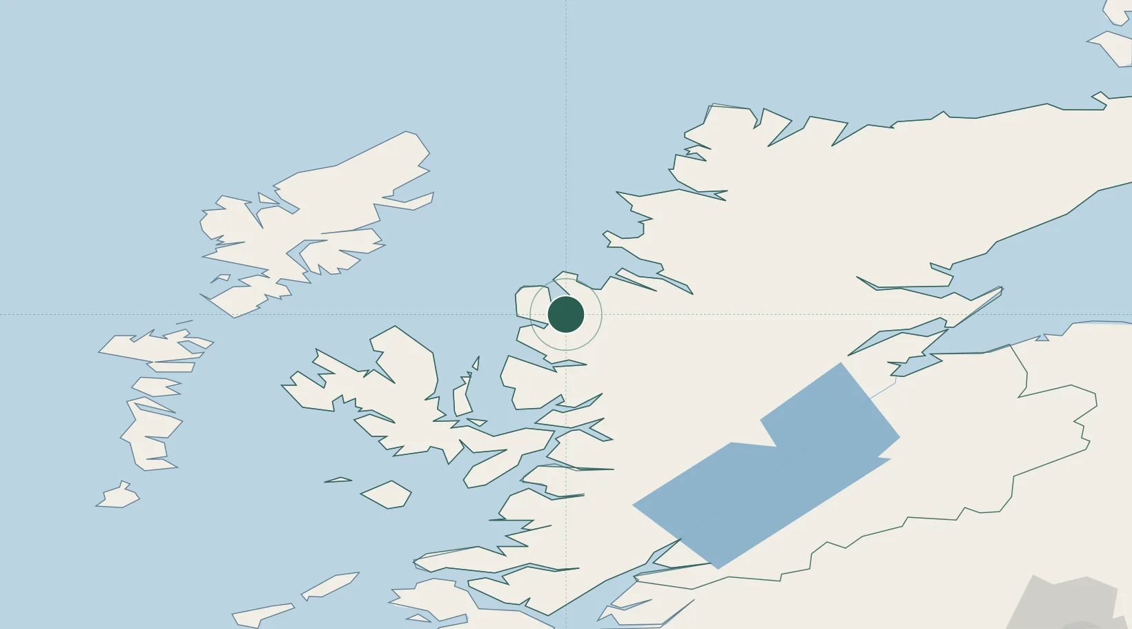 Location of GBPWE