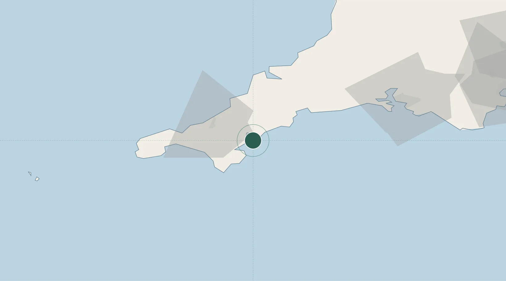 Location of GBSMV