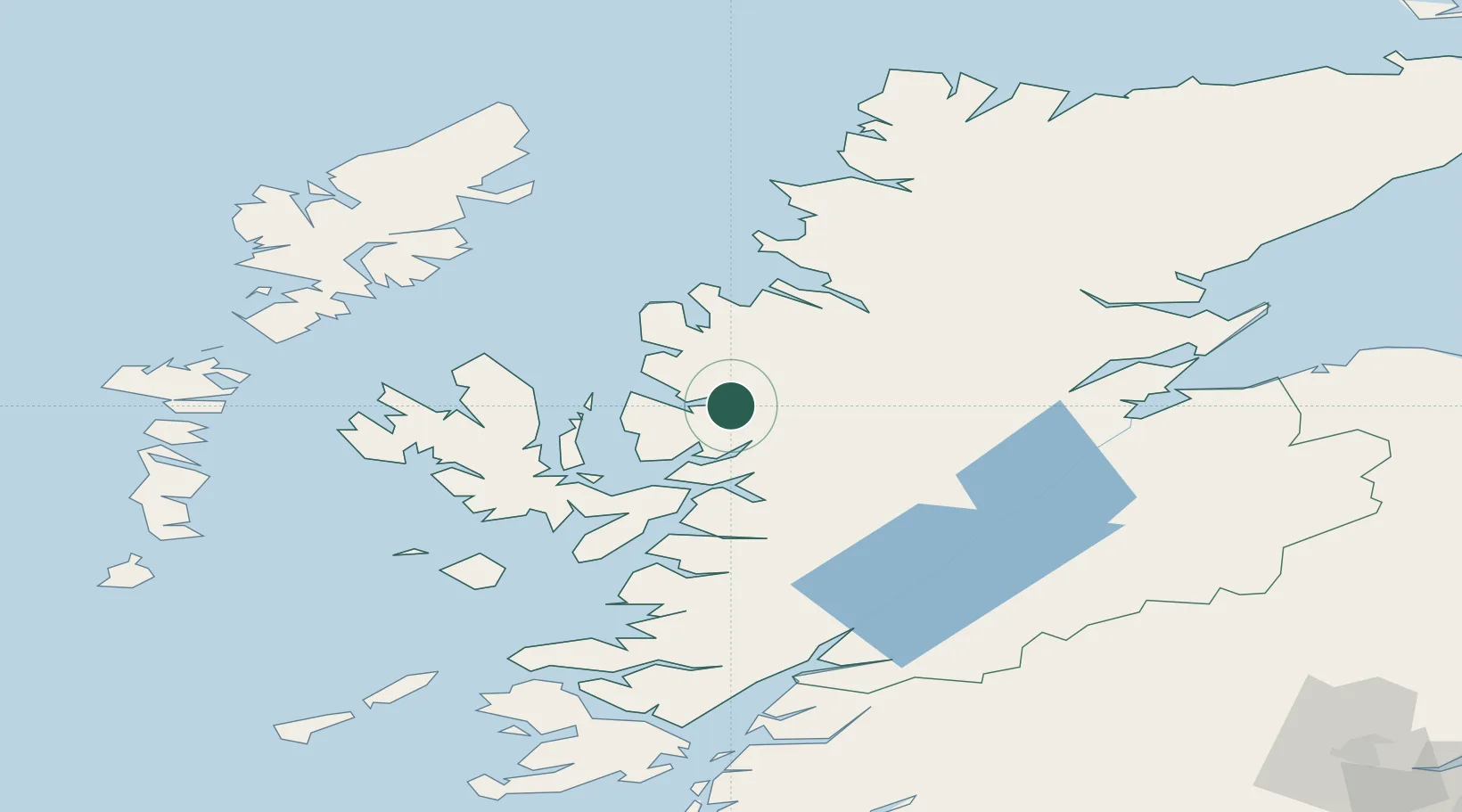 Location of GBTRD