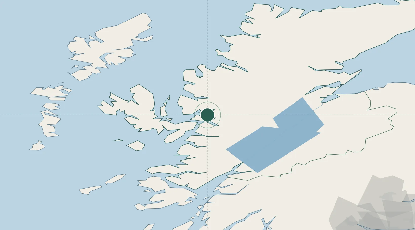 Location of GBUTS