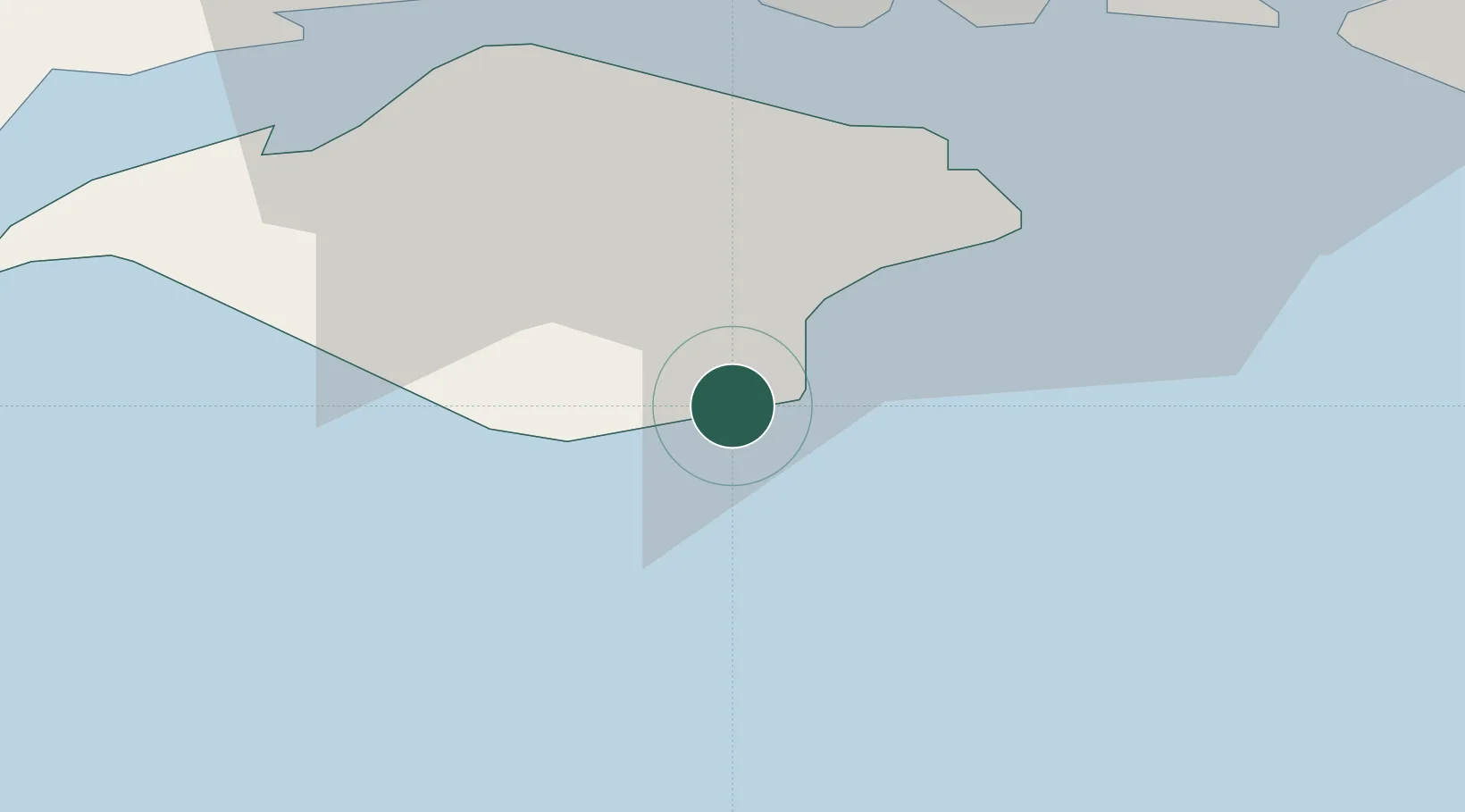 Location of GBVEN