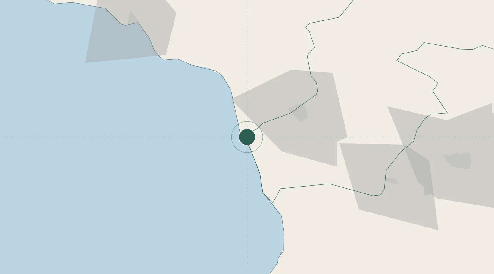 Location of GEANA