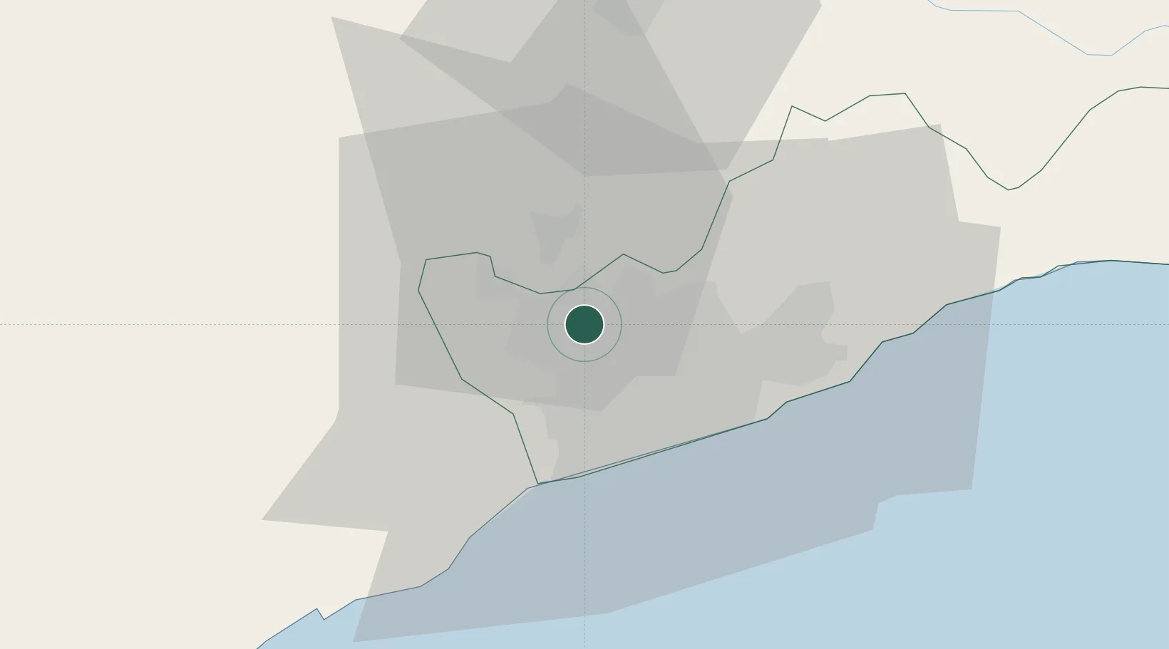 Location of GHAMA