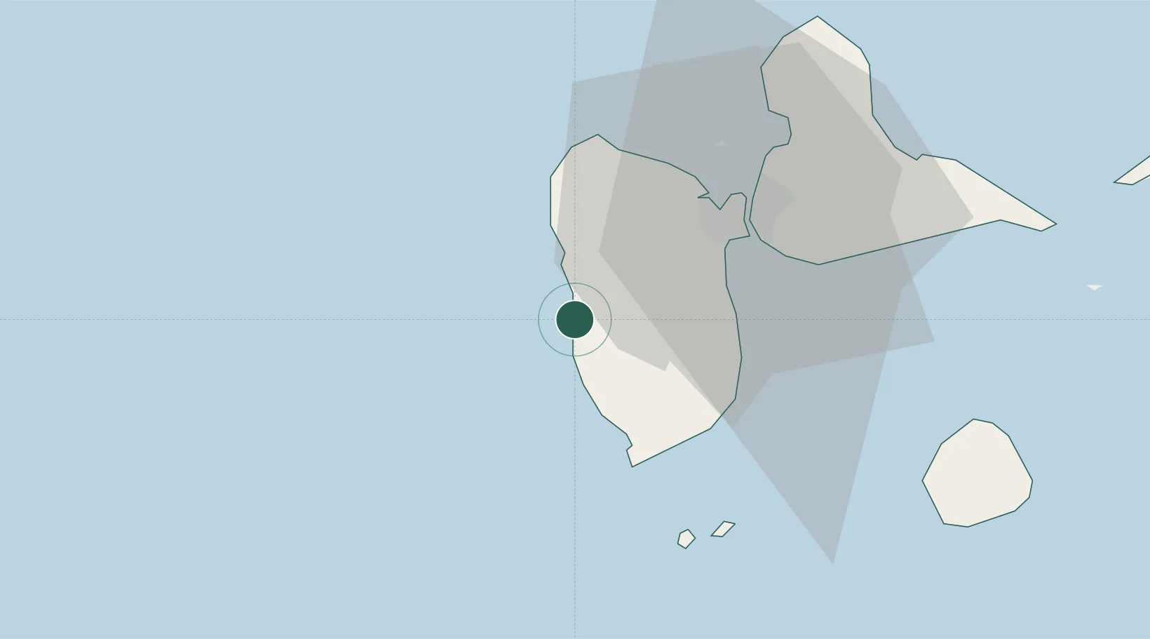 Location of GPBOU