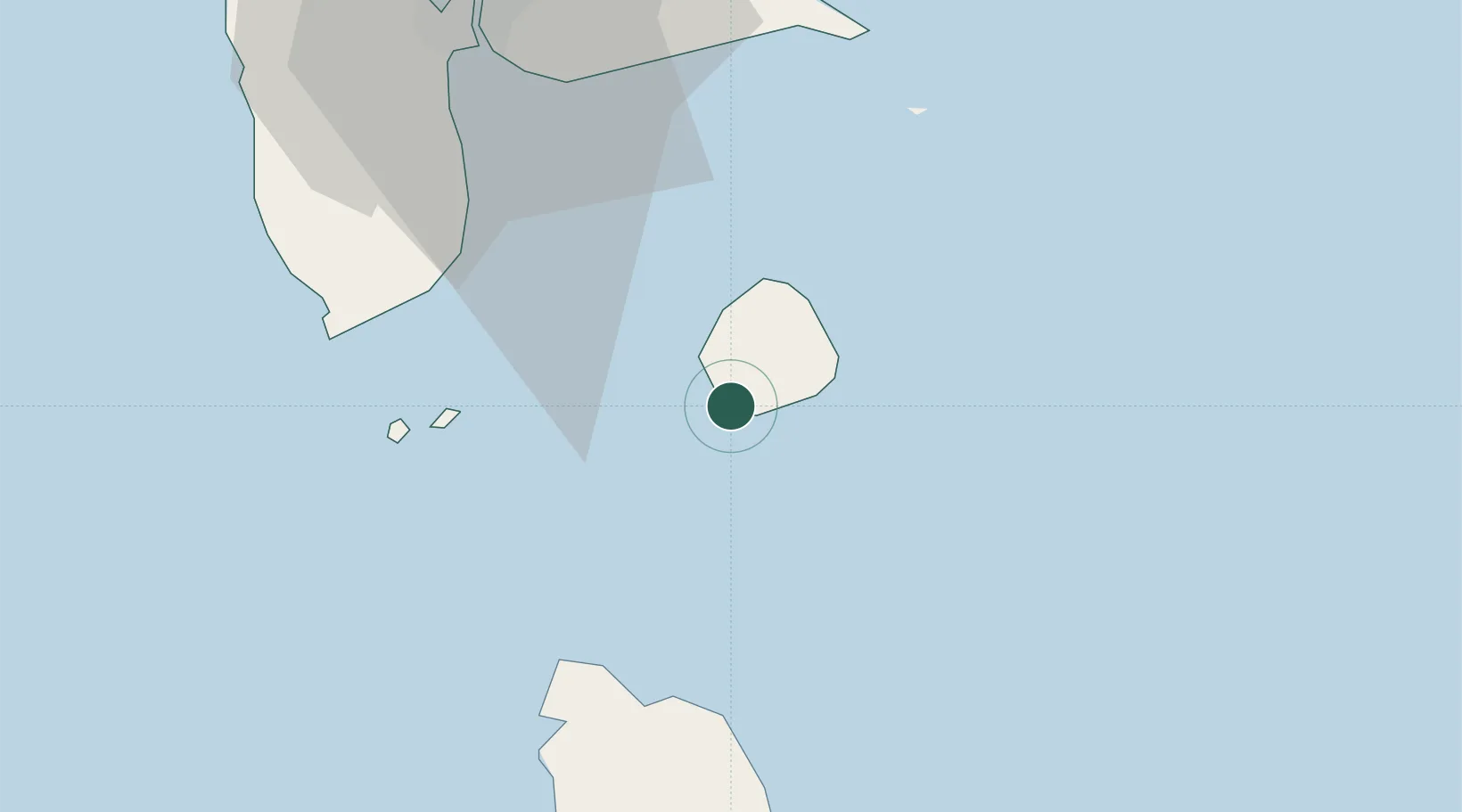 Location of GPGRB