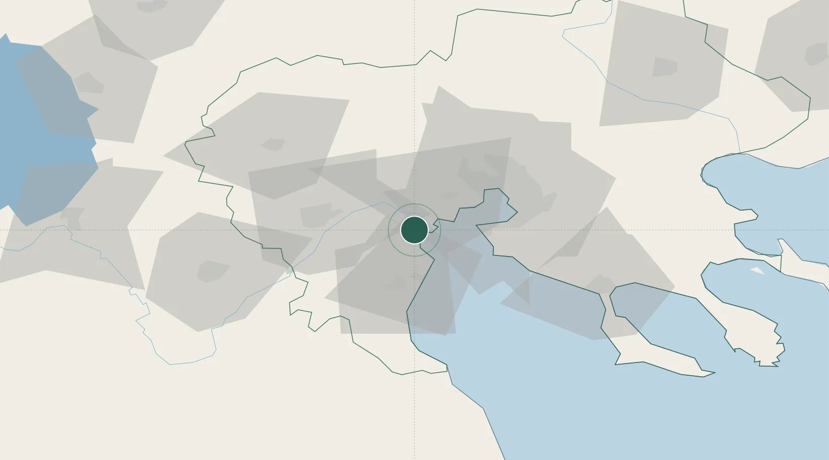 Location of GREGI