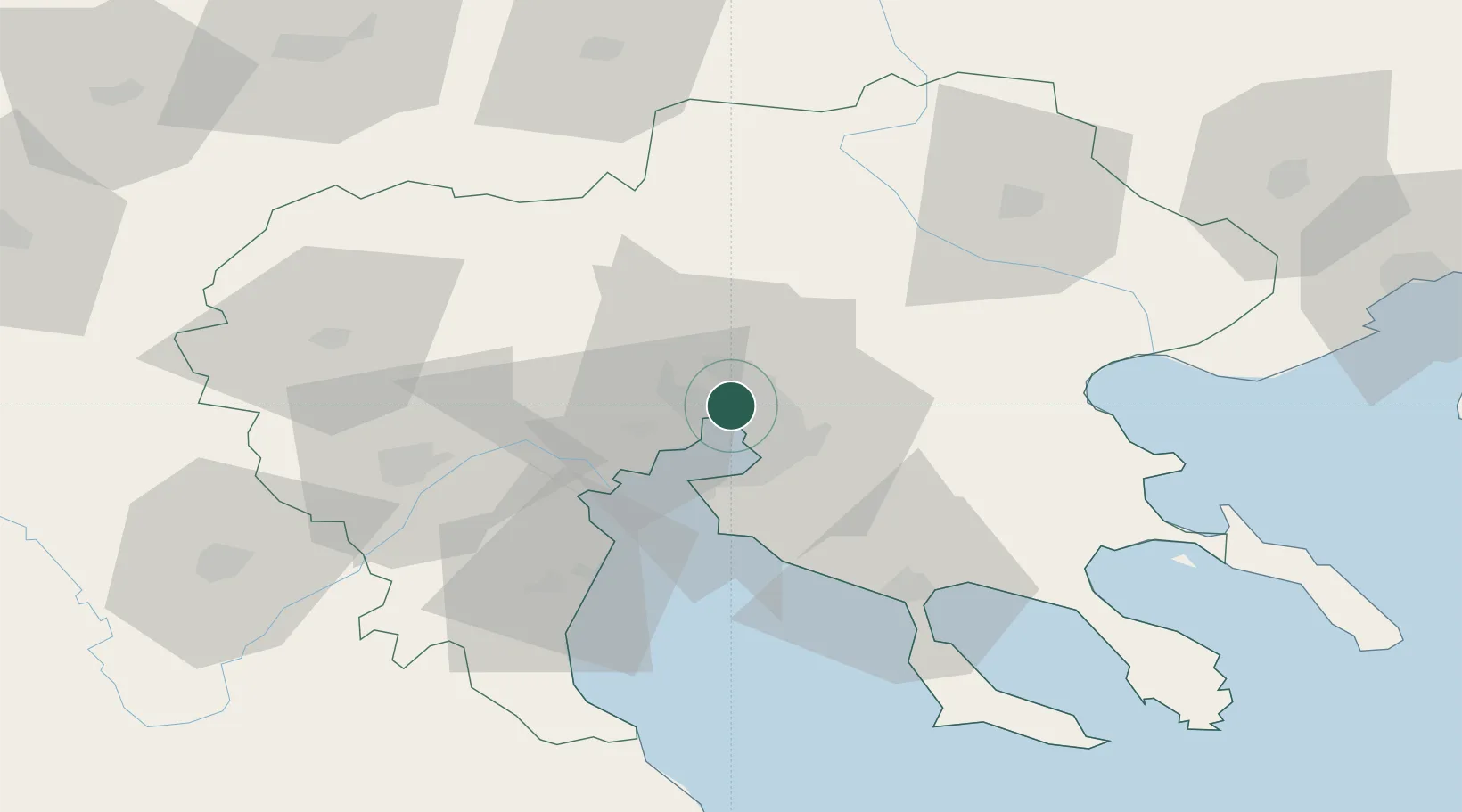 Location of GREVM