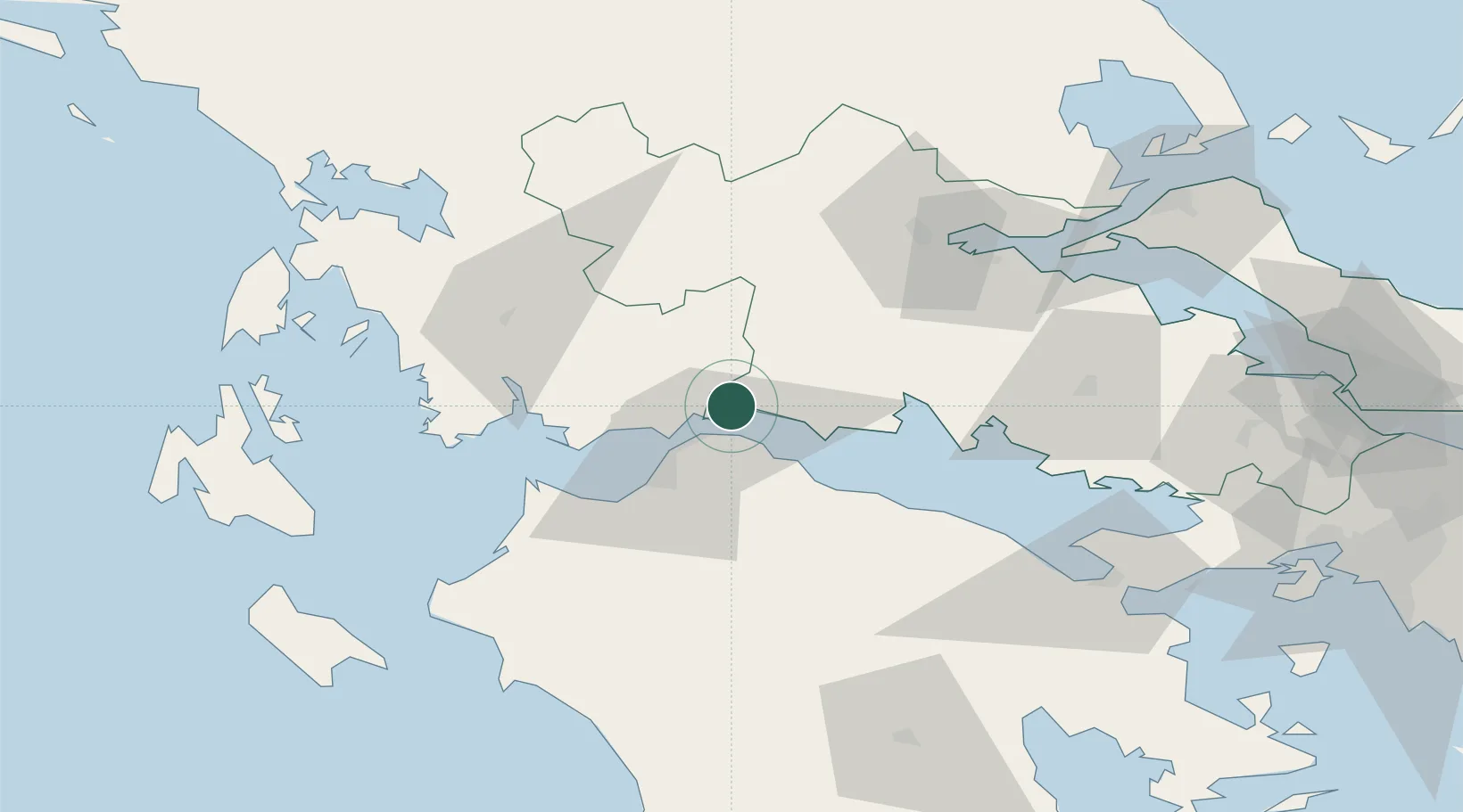 Location of GREVP