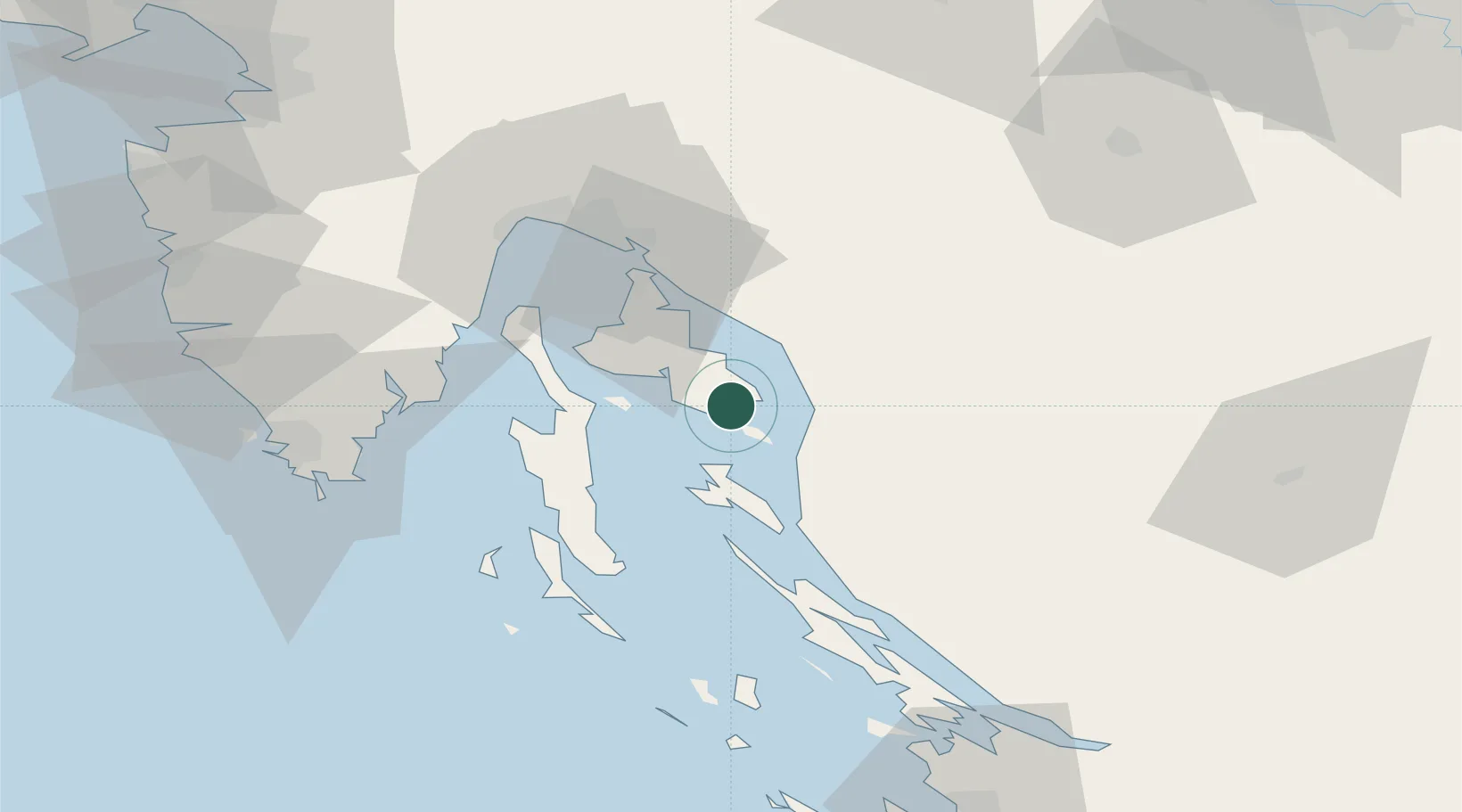 Location of HRBAS