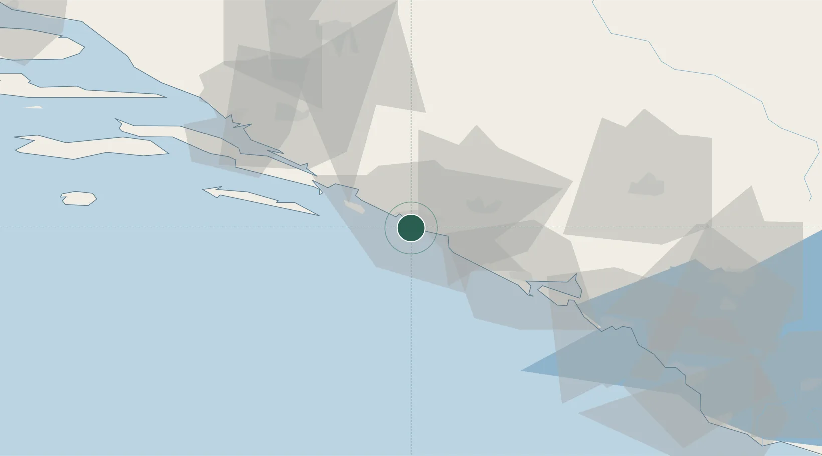 Location of HRDBV