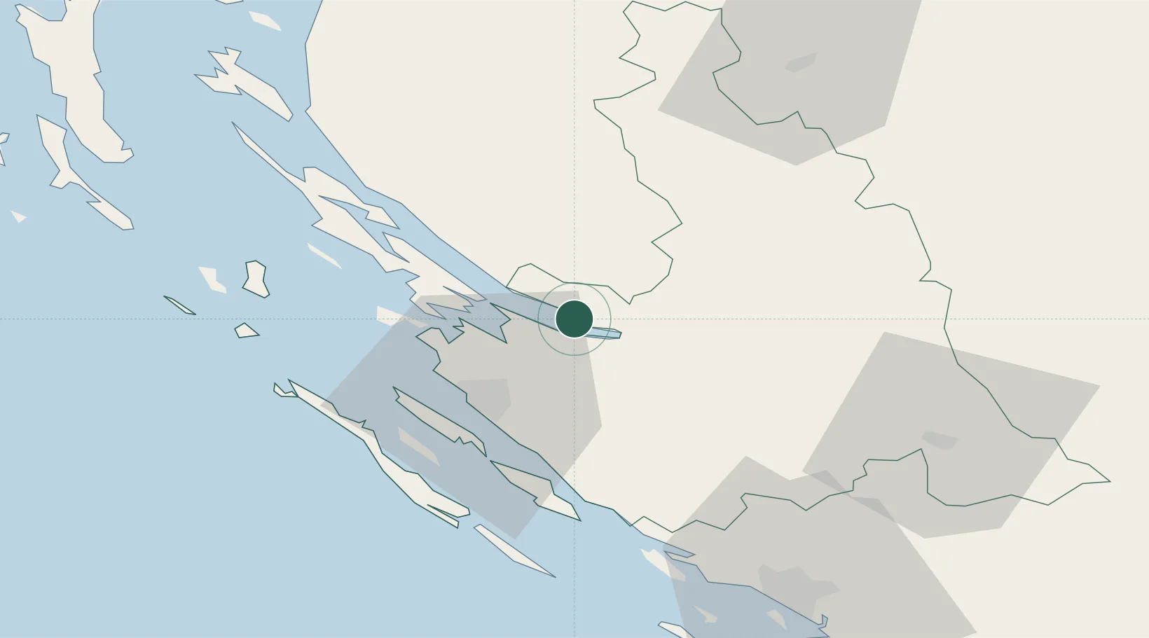 Location of HRSGR
