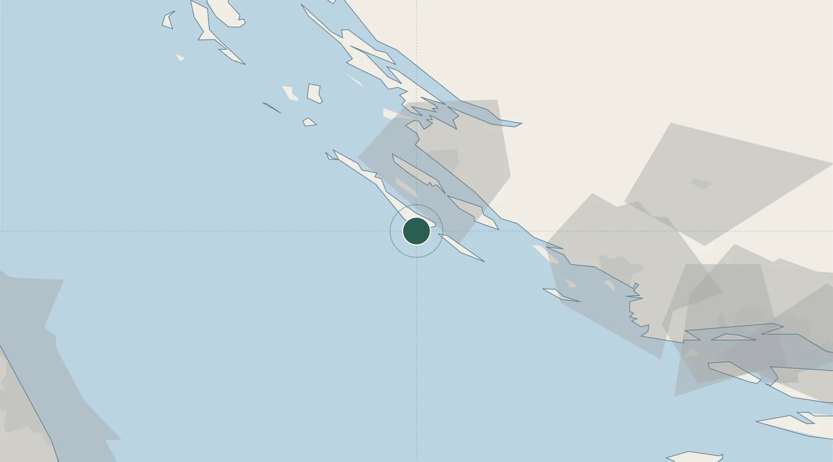 Location of HRUVM
