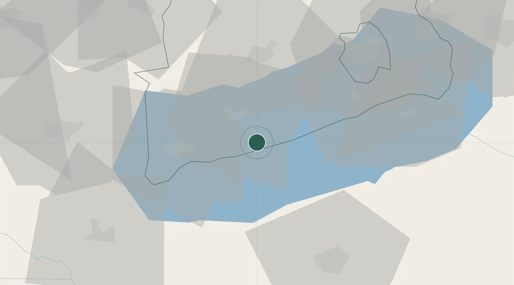 Location of HUBRS