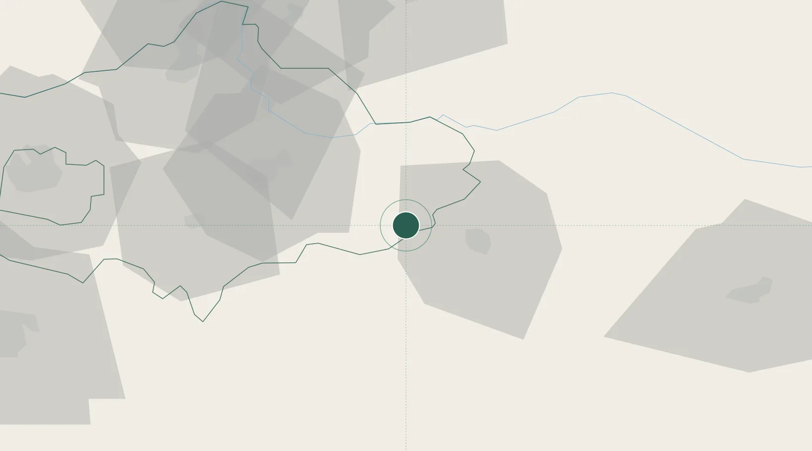 Location of HUCGE