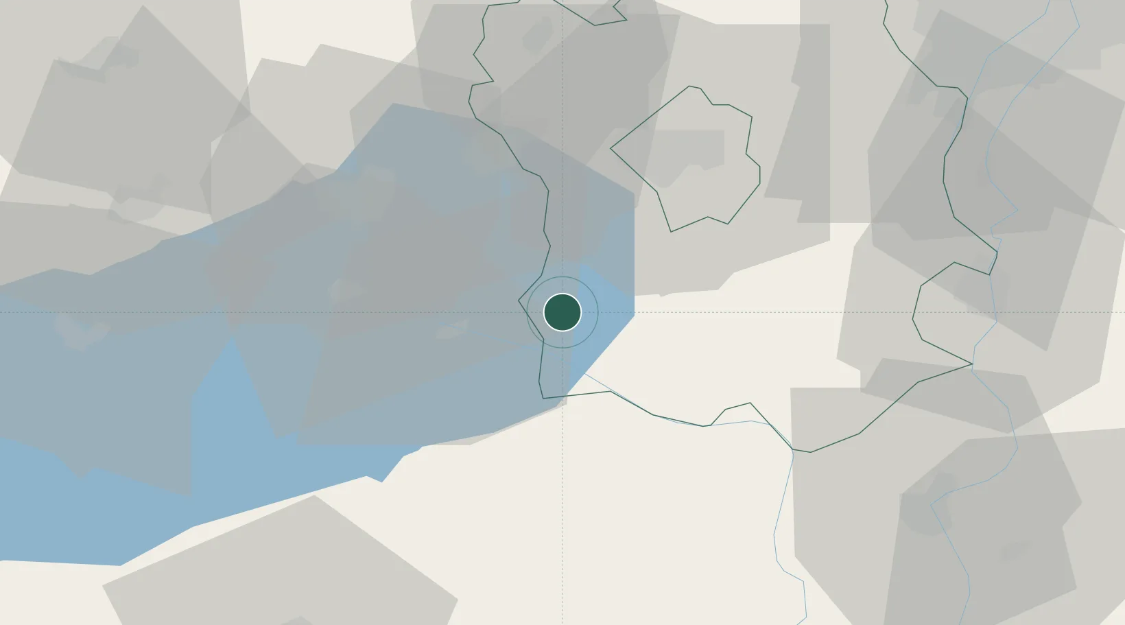 Location of HUENY