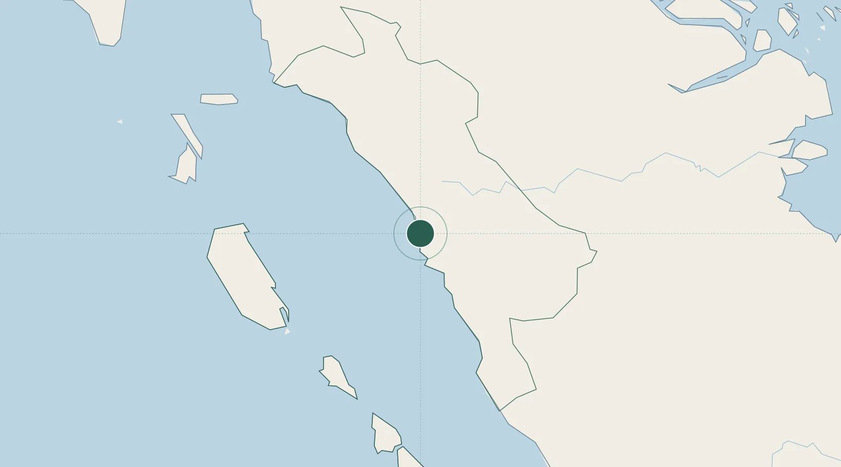 Location of IDTBR