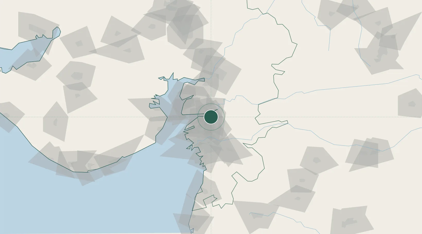 Location of INAKV