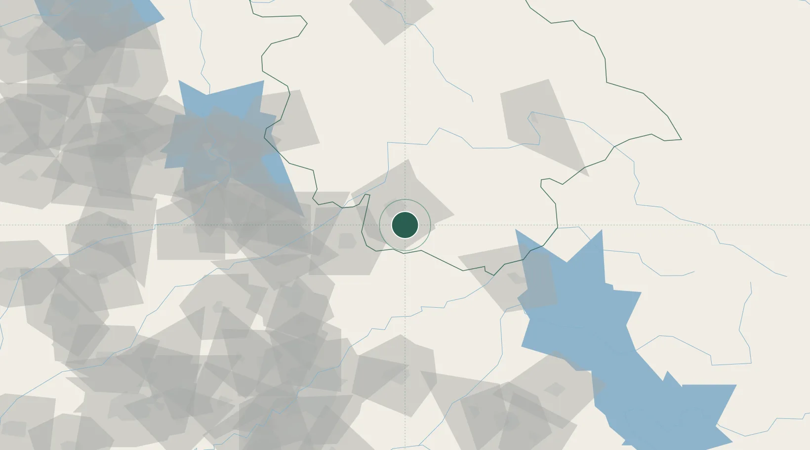 Location of INBBH