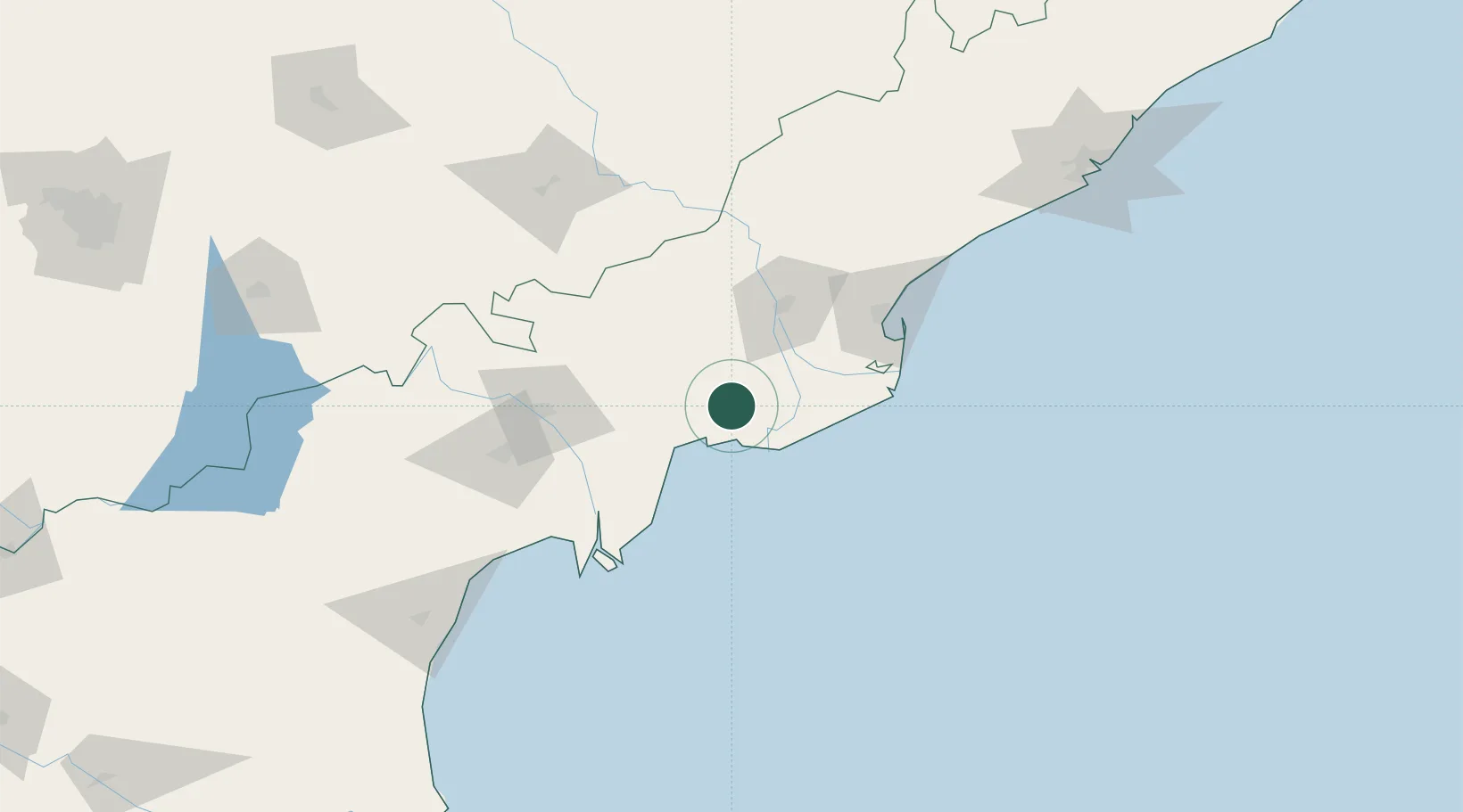 Location of INBMV