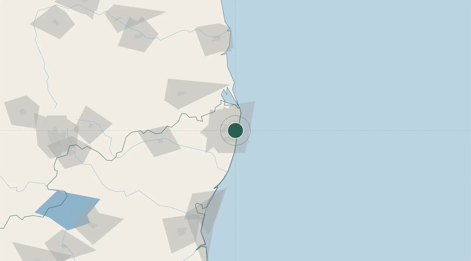 Location of INCHL