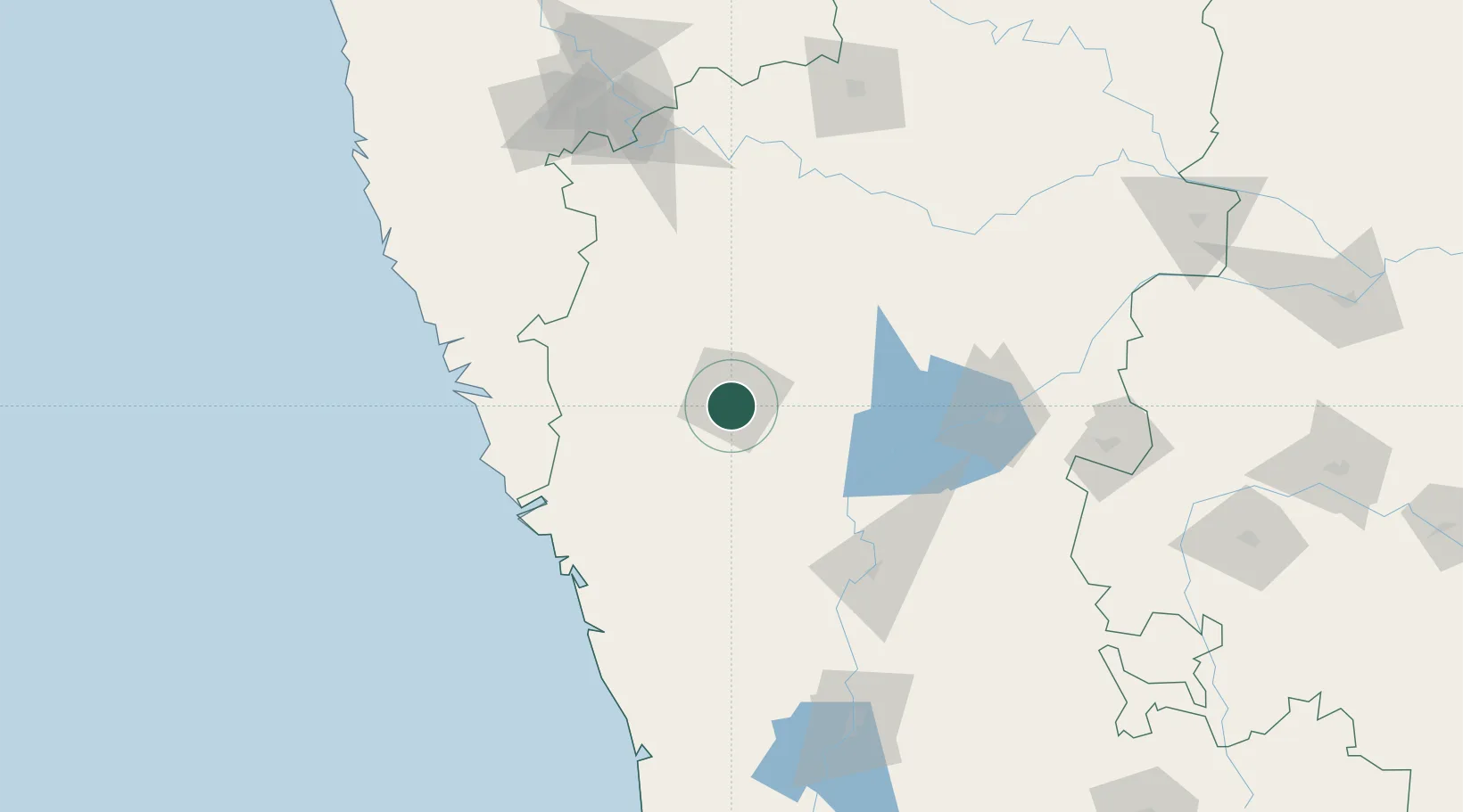 Location of INDWR