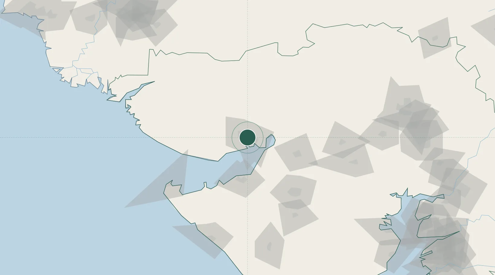 Location of INGIN