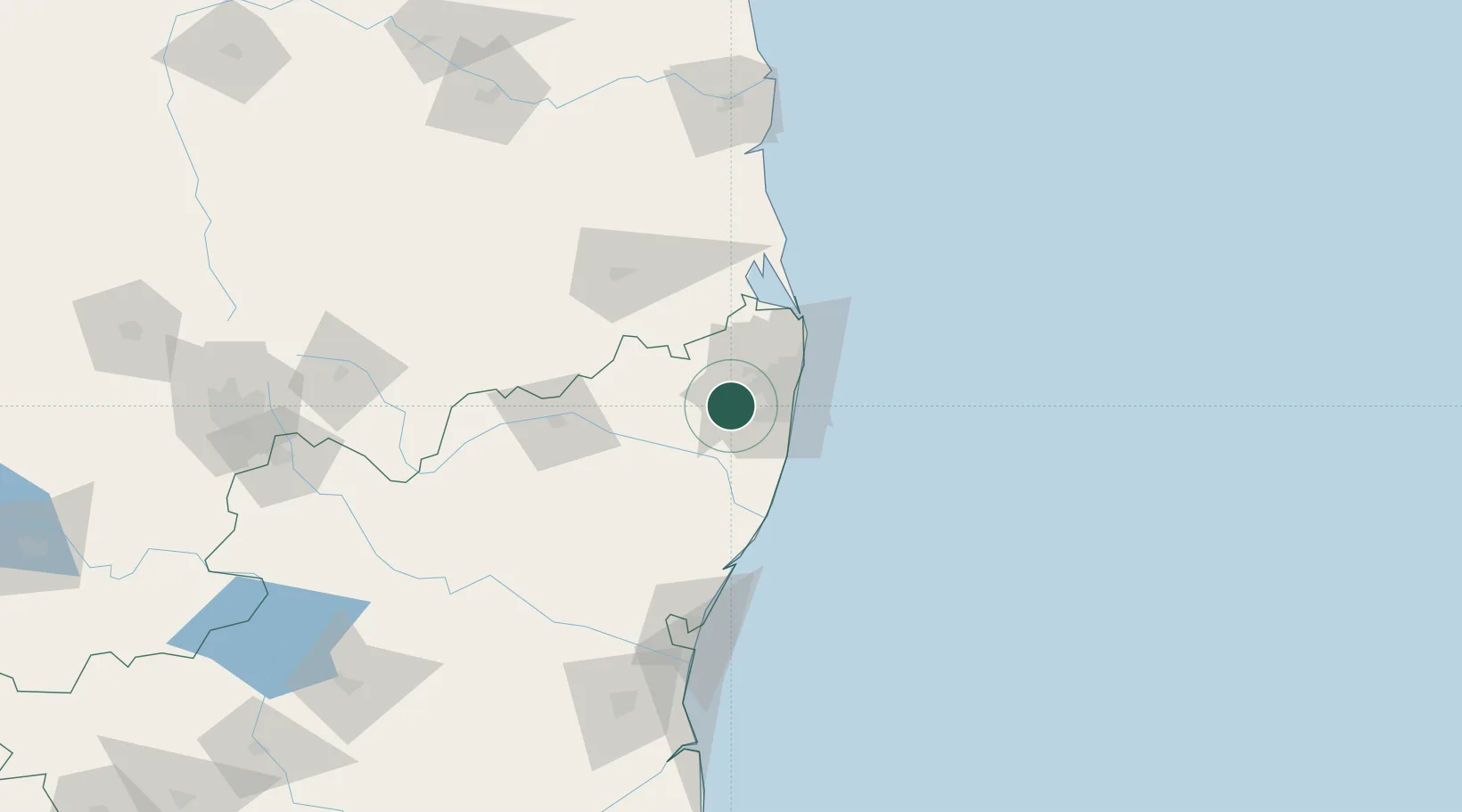 Location of INIRU