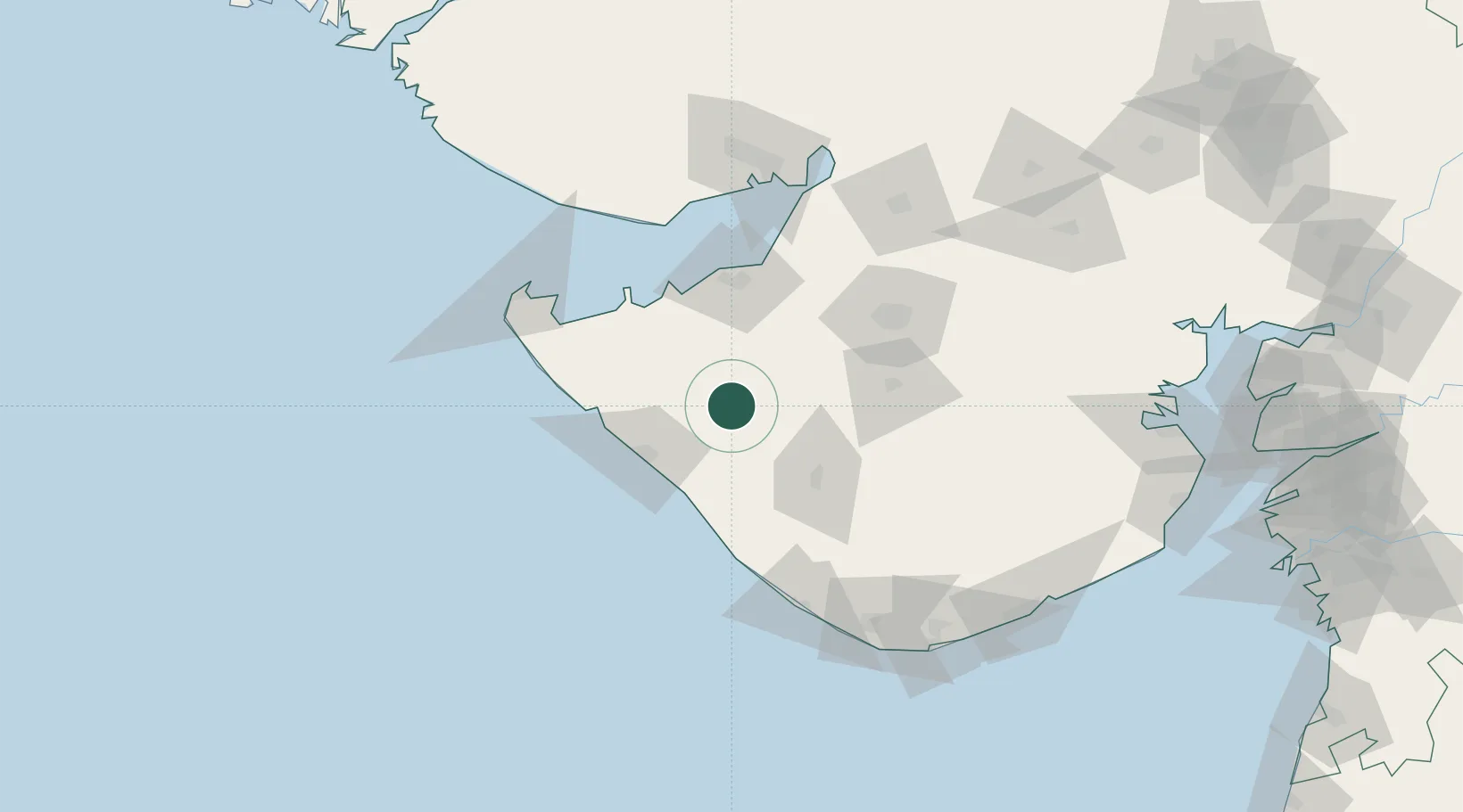 Location of INJDG