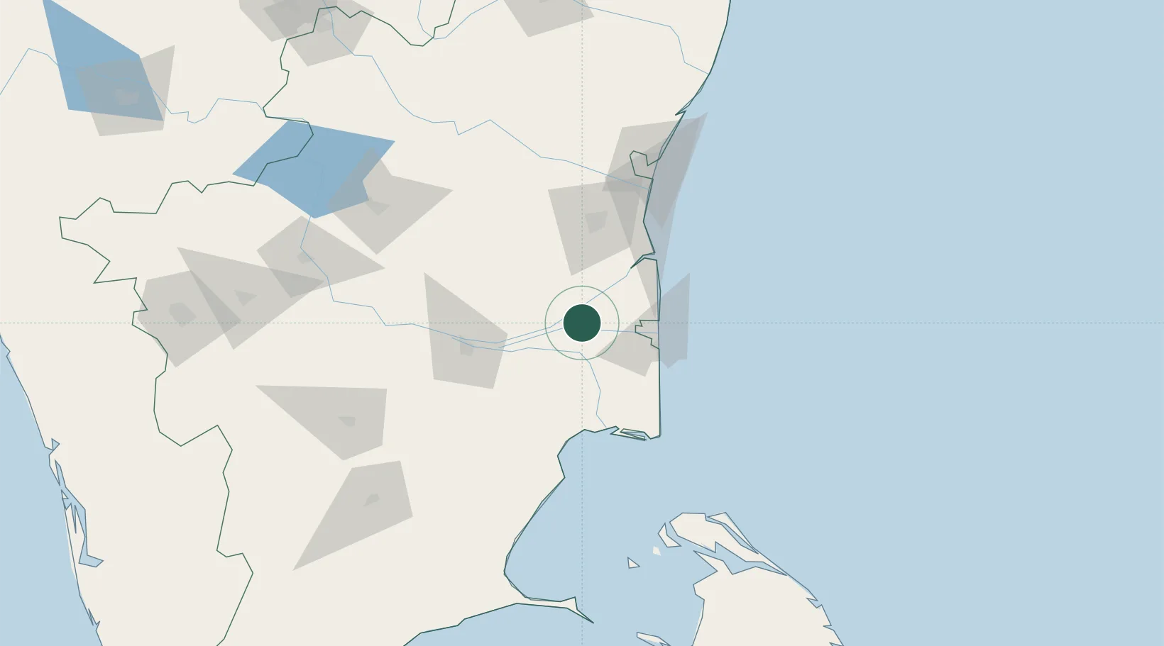 Location of INKBM