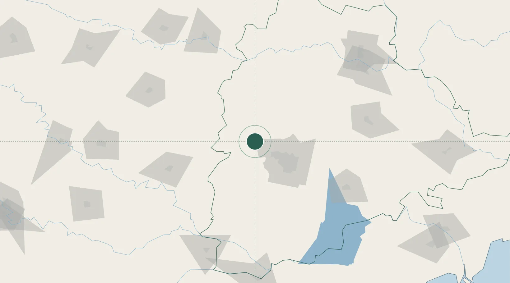 Location of INPKD