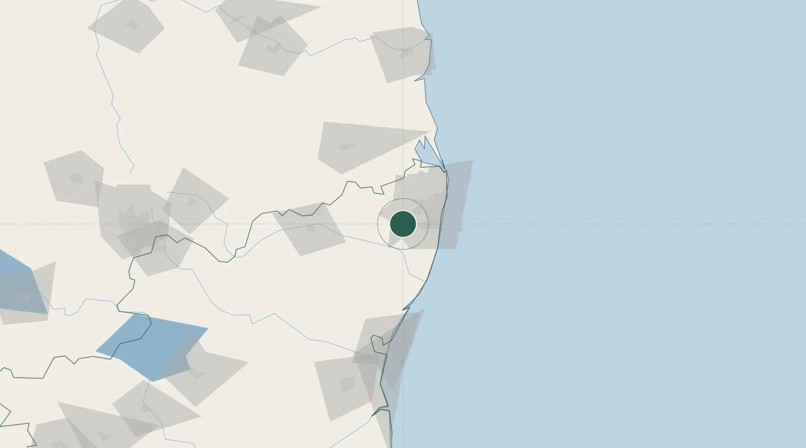 Location of INSRP