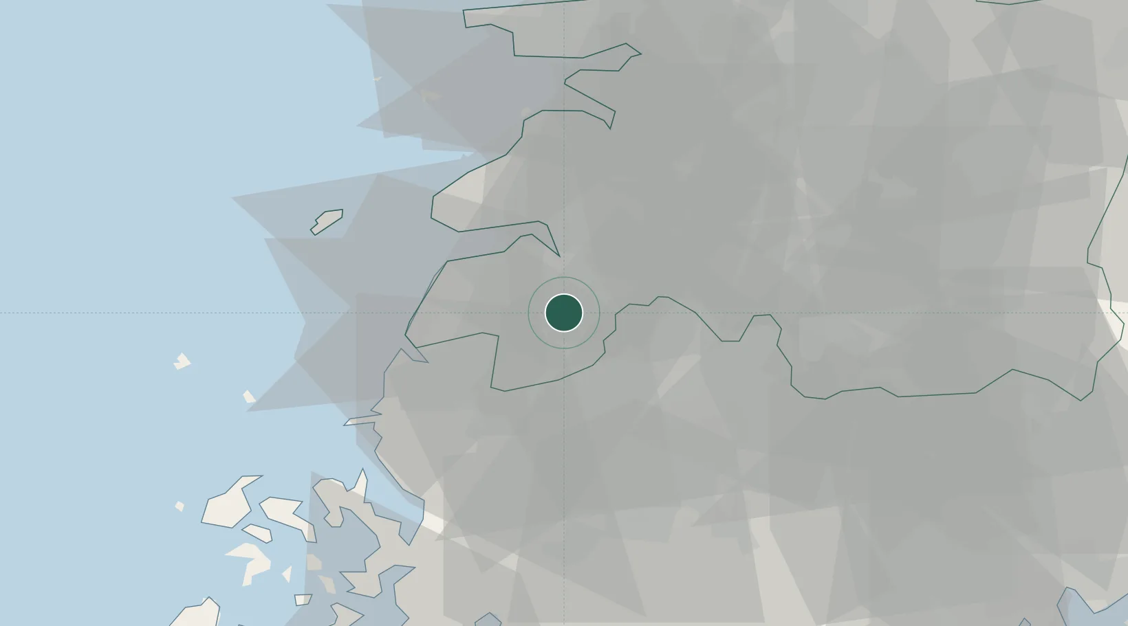 Location of KRGCG